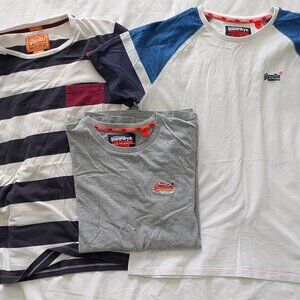 🔥 Superdry Men’s T-Shirt Bundle (3 Shirts – All Size XL) 🔥